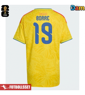 Colombia Rafael Santos Borre #19 Hemmatröja Dam VM 2026 Kortärmad